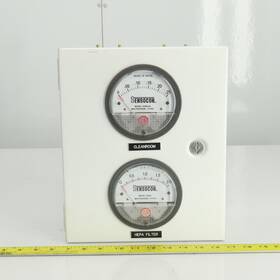 S2000-00 Sensocon S2000-00/s2002 Differential Pressure Gauge 0-.25 Inch /0-2 In/ Water 15psig