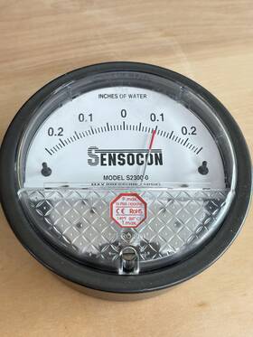 S2300-0 Sensocon Inches Of Water