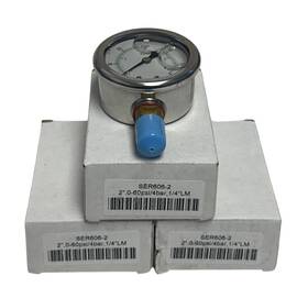 Ser606-2 Serfilco 3 / Ser6062 Liquid Filled Pressure Gauges 2ftft 0-60psi Nsmp