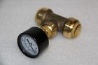 22772 Sharkbite New Pressure Gauge With Tee Free Shipping