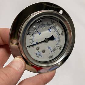 Bd524704 Shimmer 1030655 Flanged Gauge 0-200 Bar