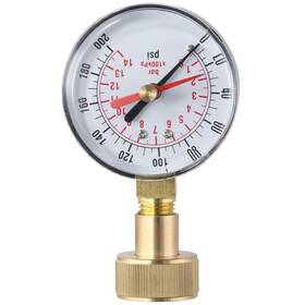 Shuati 445000354310 Water Pressure Test Gauge 2.5 Inch Dial Size Meter 3/4 Female Thread Dig