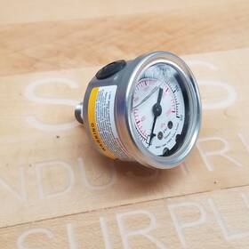 4cfl8 Sim Supply Zoro Select Pressure Gauge 0-300psi 1-1/2in Mnpt - New
