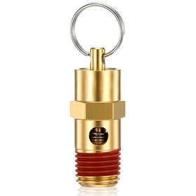 Skrfren 5296slye0907 1/4 Inch Npt Air Compressor Pressure Relief Valve Male Brass Safety Val