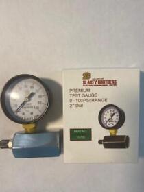 Tg100 Slakey Brothers Premium Test Gauge 0 100 Psi 2inch Dial