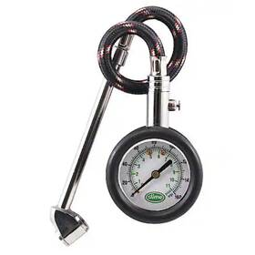 Slime 716281220203 Dual Head Rv Dial Tire Gauge 10-160psi Extra Long Air Hose Shock Resistant