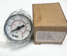 0-0.40mpa Smc 4274793 0-60psi Pressure Gauge Lot Of 3 0-0.40mpa Smc 4274793 0-60psi Pressure Gauge Lot Of 3