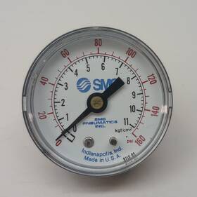 9210-09 Smc Pressure Gauge 0-160 Psi 1/4 Inch Connection 921009