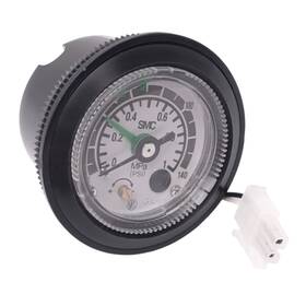 Gp46-10-01m Smc Pressure Gauge With Switch 1.0 Mpa 42.5mm R 1/8 30vdc/250vac