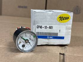 Gp46-10-n01 Smc New 0-1 Mpa Air Pressure Guage With Ac/dc Switch 1-1/2 Inch