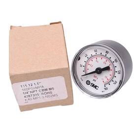 K40-mp1.0-n02ms Smc Pressure Gauge 40mm 0-1.1mpa 0-160psi 1/4in Npt