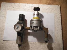 Ir300 Smc Precison Regulator With Gauge And Setup - Used