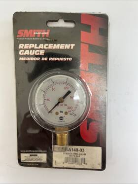 Ga140-03 Smith Replacement Gauge Welding 2 Inch 0-200 Psi