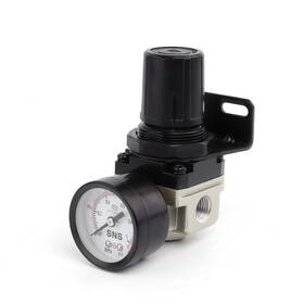 Ar2000-n02 Sns Air Compressor Pressure Regulator With Bracket And Gauge Female Thread 1/