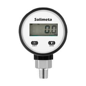 S11032 Solimeta Digital Vacuum Pressure Gauge 2-1/2 Inch Dial Size 1/4 Npt Lower Mount -15 Psi-0
