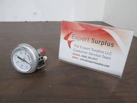 01-0119-e Span 0-30 Psi Gauge Back Mount New