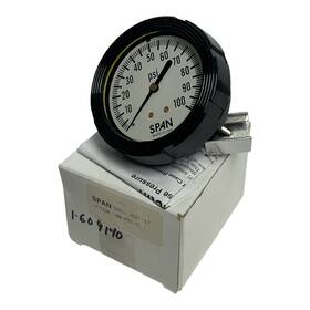 1521137 Span Lfp220-100-psi-g Liquid Filled Pressure Gauge 0-100 Psi 2.5 Inch