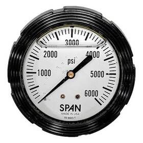 Lfc210-30-vac-g-cert Span Lfc210-30 Inch -vac-g-cert Industrial Pressure Gauge