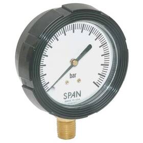Lfs-210-250 Span Bar-g Industrial Pressure Gauge To 250 Psi 2 1/2 In Dial