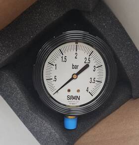 Lfs2104barg Span Lfs-210-4 Instruments Bar-g Pressure Gauge /