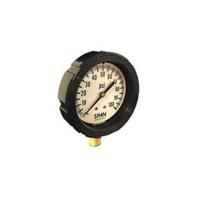 Lfs-220-400-g Span Pressure Gauge 3-1/2 Dial Size
