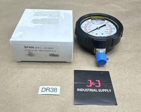Lfs-212-30 Span Lfs212-30 -300-psi/kpa-g 2510003 Inch Industrial Refrigeration Gauge - New