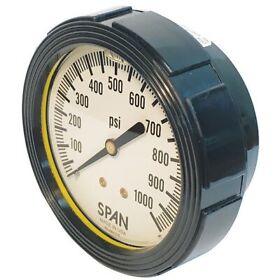 Lfc-224-6000-g Span Pressure Gauge 0 To 6000 Psi 1/4 In Mnpt Black Lfc-224-6000-g Span Pressure Gauge 0 To 6000 Psi 1/4 In Mnpt Black