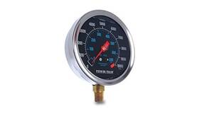 9040 Spx Flow 662536181235 Power Team Silicone Filled Analog Gauge 2-1/2 Face Diameter