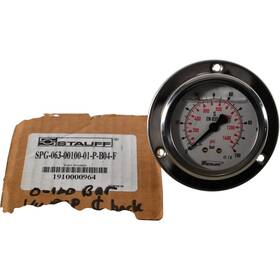 Spg-063-00100-01-p-b04-f Stauff New Gauge 0-100 Bar 0-1450 Psi 2.5ftft G1/4