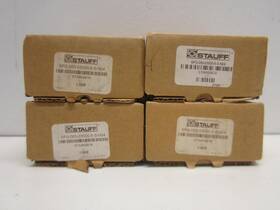 Spg-063-03000-05-s-n04 Stauff Liquid Filled Pressure Gauge 0-3000 Psi Lot Of 4