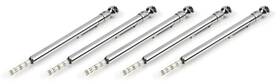 Steelman 099198611082 5-50 Psi Polished Steel Pencil Air Pressure Gauge 5-pack