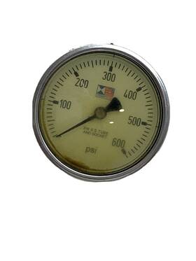 21s-600-cb Stewarts-usa Glycerin Filled 0-600 Psi Pressure Gauge Inch Npt