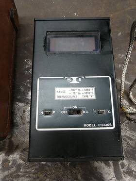 Pd330b Sti Service Tectonics Inc Instrument Model With Probes And Case