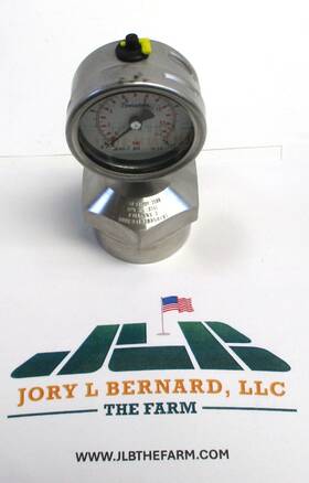 316l-sst Swagelok 990.tb/mwp-2500 Mini-diaphragm Seal 200-psi Gauge Nos