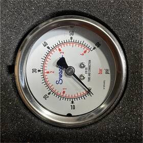 Pgi-63c-pg60-caox Swagelok G1p-pargol Pressure Gauge 60 Psi
