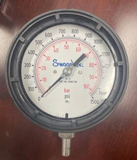 Pgi-115p-pg1500-la02 Swagelok - P Model Reinforced Thermoplastic Industrial Process Gauge