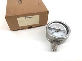 Pgi-63b-ng60-laox-j Swagelok Pgi-63b-ng60-laqx-j New Pressure Gauge 2-1/2 Inch 60psi 1/4 Lm