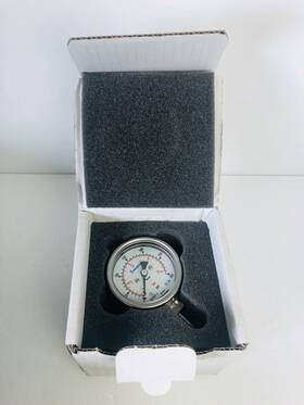 Pgi-63s-pg300-laqx-6890 Swagelok Pressure Gauge 0-300 Psi Monel