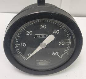 63kf138 Taylor Pressure Gauge 0-60 Lb/sq. In 7.125 Inch / 180mm Diameter