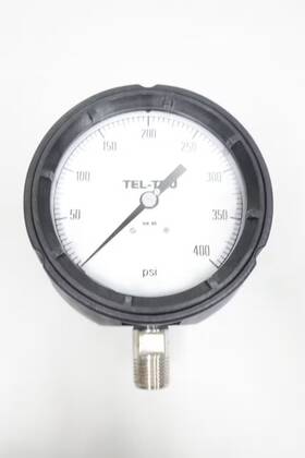 4510sr2l Tel-tru If2a 4 Pressure Gauge 4-1/2in 0-400psi 1/2in Npt