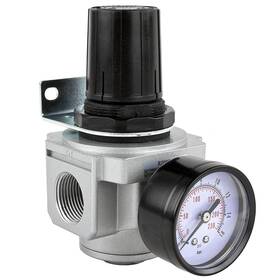 R706 Thb Air Pressure Regulator For Compressor Compressed 3/4 Inch Free Gauge