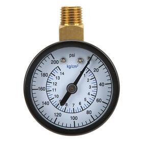 Tisstingczatxqied9 Tissting Pressure Gauge 1/4 Inch Npt Thread 0-200psi 0-14kg/cm 50mm Diameter Circular
