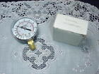 Tl25-v30-4l Weiss Compound Gauge To Psi Dial Npt Btm New