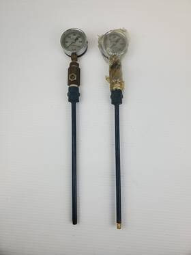 411255 Toako 2347 411256 - And Pressure Gauge Lot Of 2