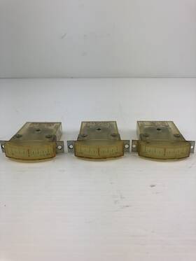 Def-54sy-nh-084a Toyo Keiki Load Meter Gauge Yellow - Lot Of 3