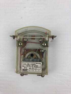 Def-54sy-nh-252a Toyo Keiki Load Meter Gauge Clear 0-dec Inc Degrees