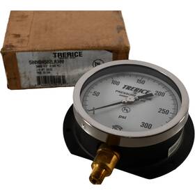 500xb4502la300 Trerice New 500x Industrial Pressure Gauge To 300 Psi