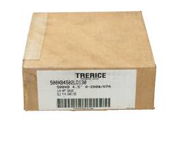 500xb4502ld130 Trerice Pressure Gauge New 500xb 4.5 Inch 0-200#/kpa