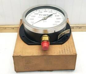 52-2194 Trerice New 0-600 Psi Pressure Gauge 4 1/2 Inch Face 1/4 Npt 600#