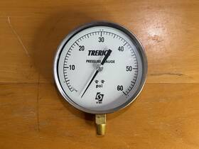 620b-45-02-l-a-130 Trerice 200 Psi Pressure Gauge Lower Conn. 1/4 Inch Npt 4.5